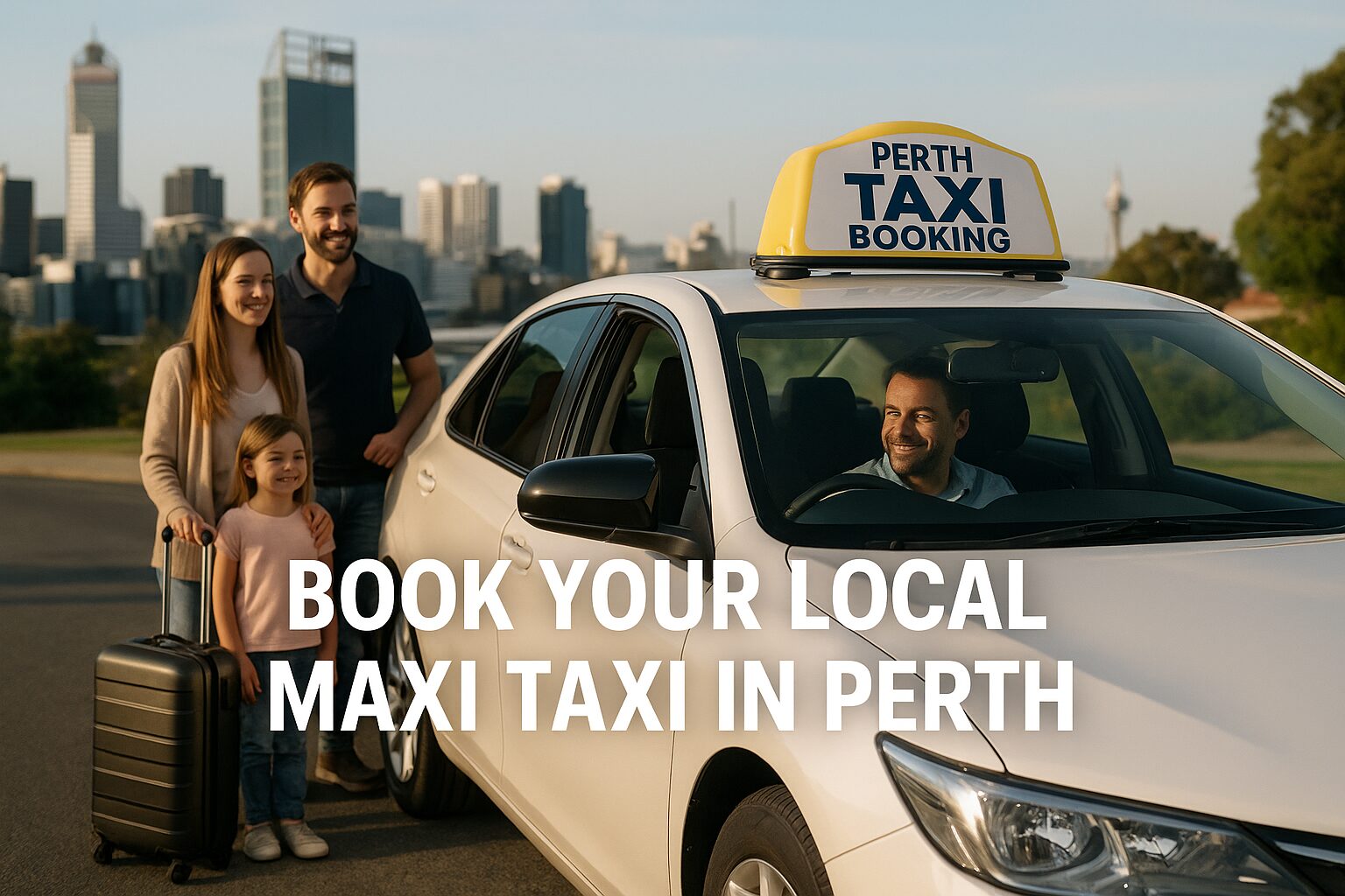 Book Your local maxi Taxi in Perth