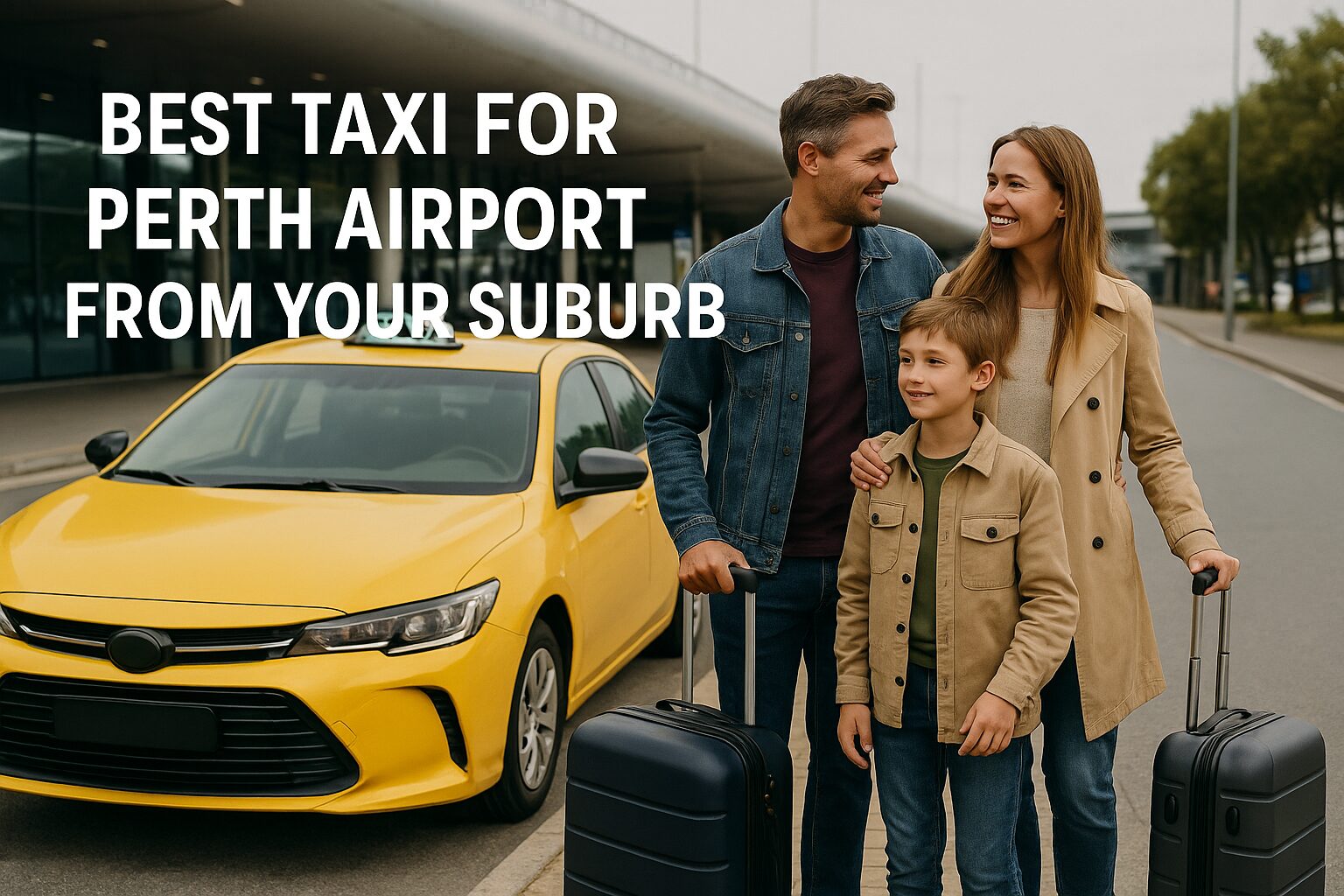 Book Taxi for Perth Airport from Your Suburb