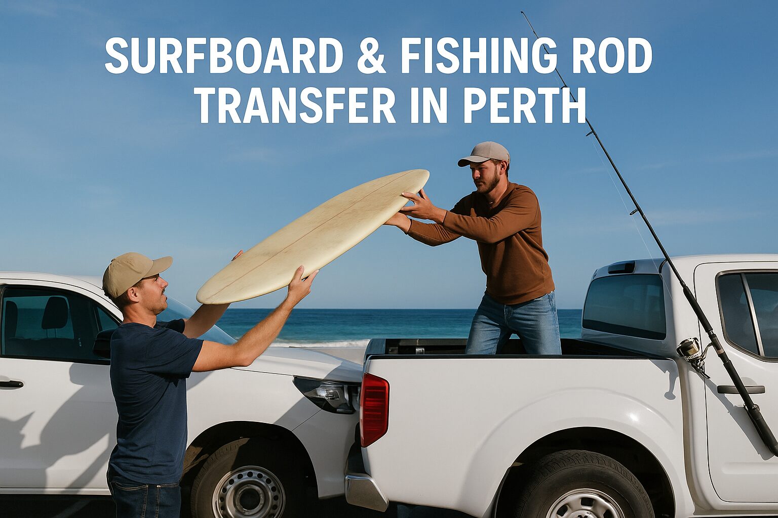 Surfboard & Fishing Rod Transfer in Perth