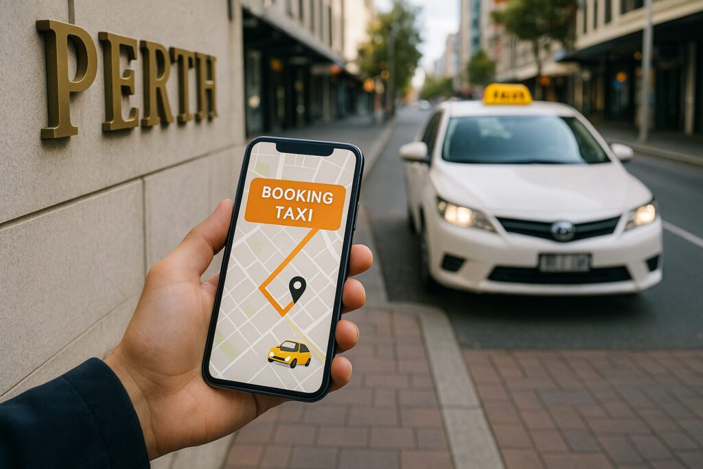 How to book taxi in Perth