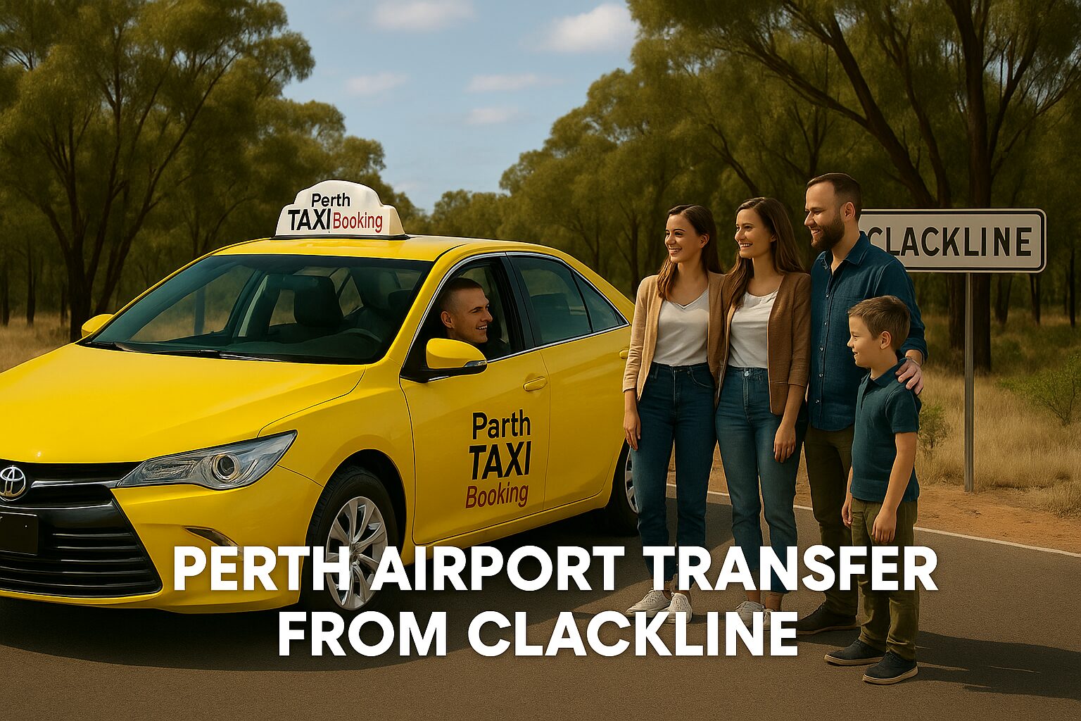 Perth Airport Transfer Clackline - Perth Taxi Booking